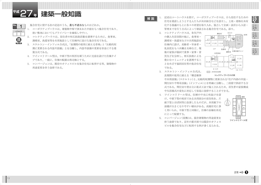 平成28年度一級建築士教材セット 1級建築士 トレイントレーニング 5冊セット - メルカリ